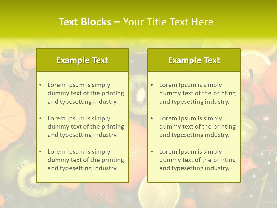 Fit Slender  PowerPoint Template