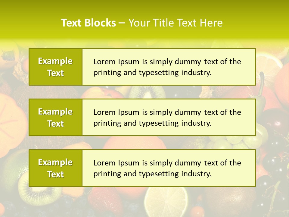 Fit Slender  PowerPoint Template