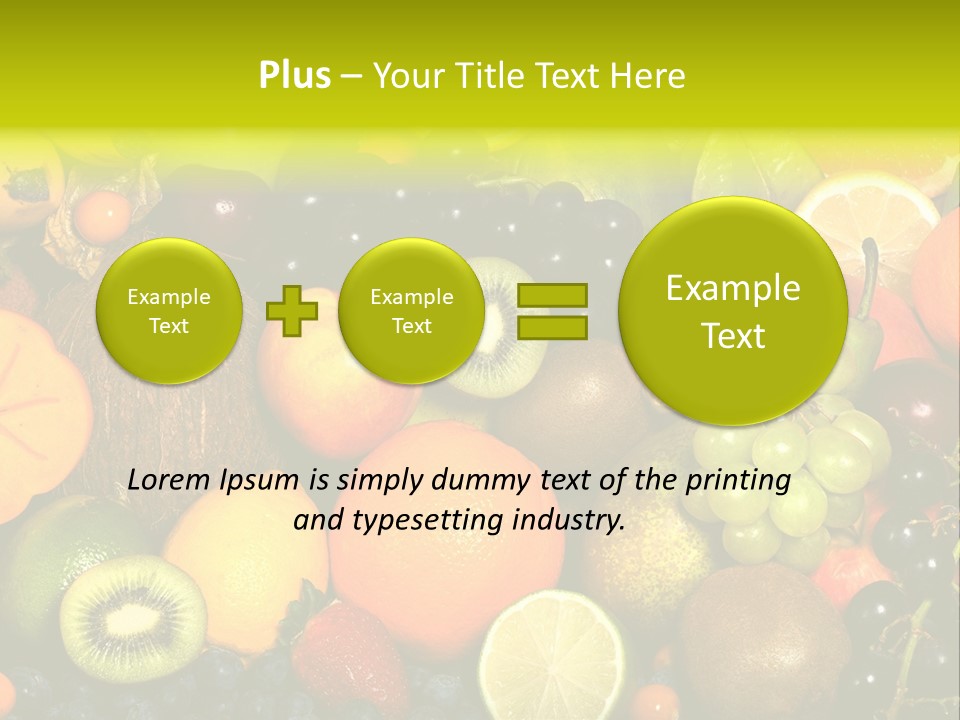 Fit Slender  PowerPoint Template