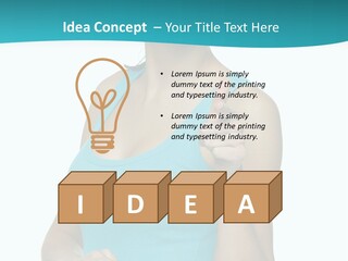 Fit Slender  PowerPoint Template