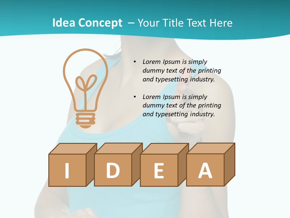 Fit Slender  PowerPoint Template