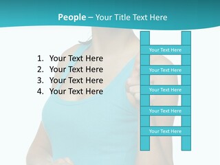 Fit Slender  PowerPoint Template