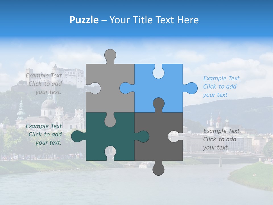 Cathedral Landscape Europe PowerPoint Template