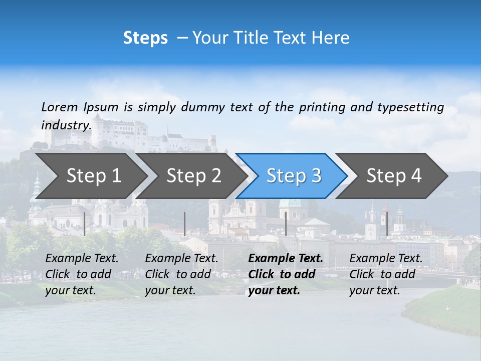 Cathedral Landscape Europe PowerPoint Template