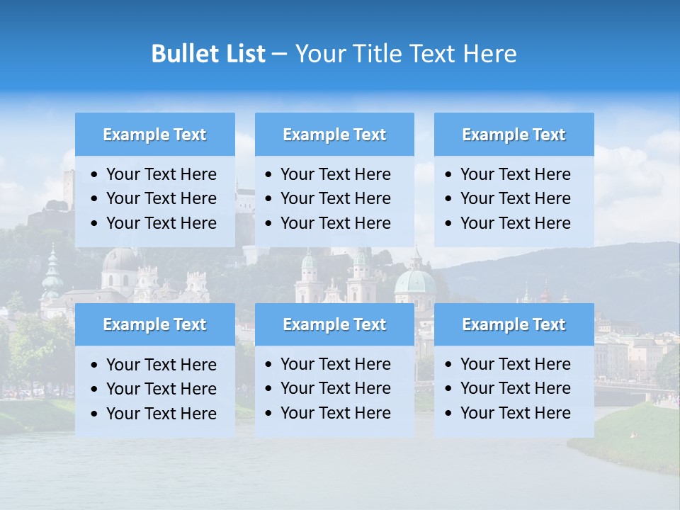 Cathedral Landscape Europe PowerPoint Template