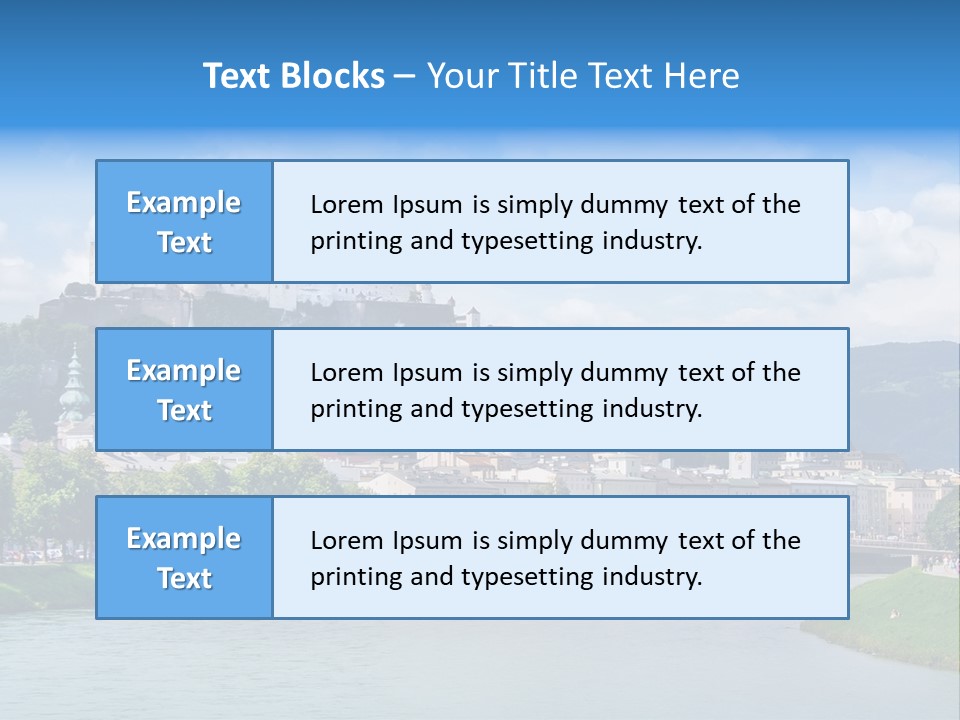 Cathedral Landscape Europe PowerPoint Template