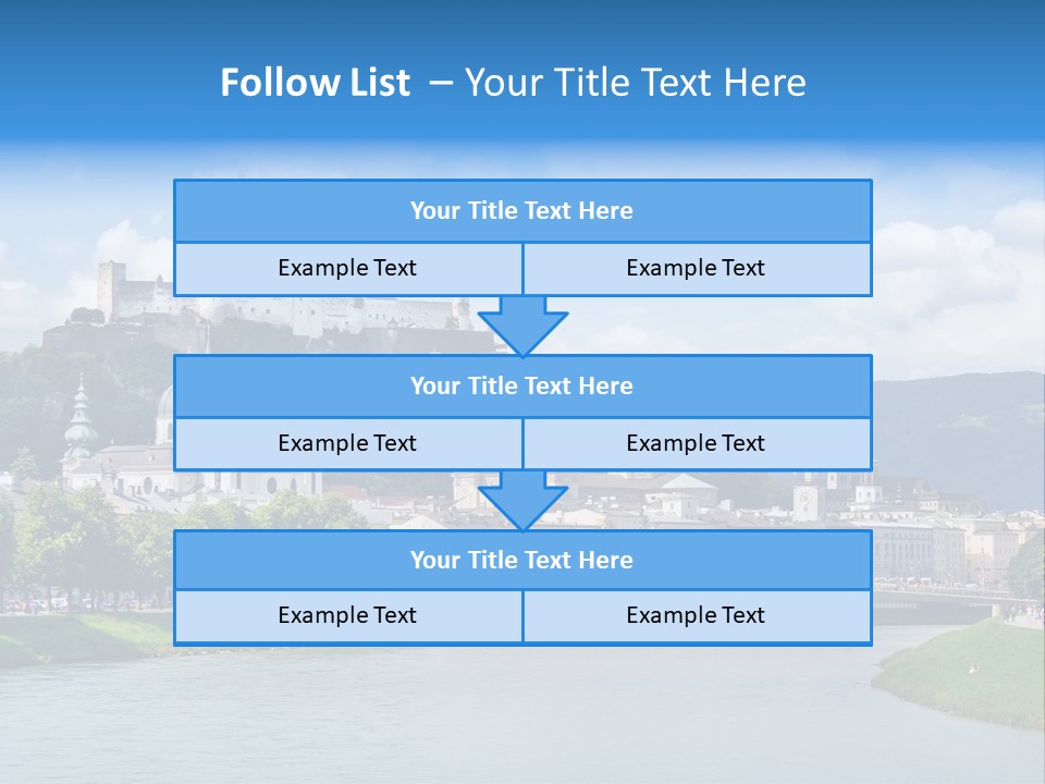 Cathedral Landscape Europe PowerPoint Template