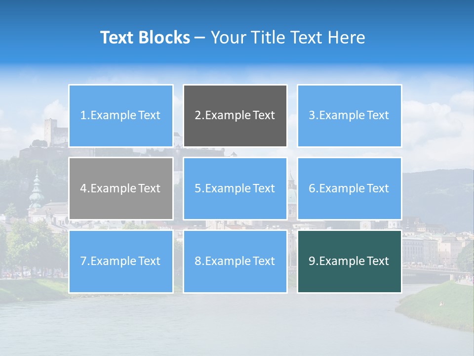 Cathedral Landscape Europe PowerPoint Template