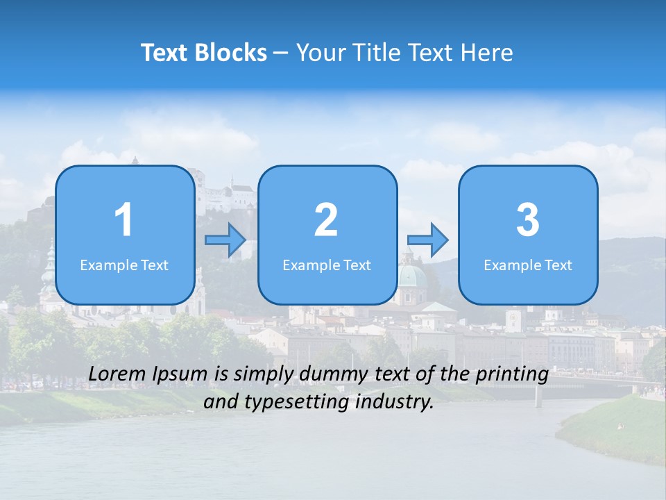 Cathedral Landscape Europe PowerPoint Template