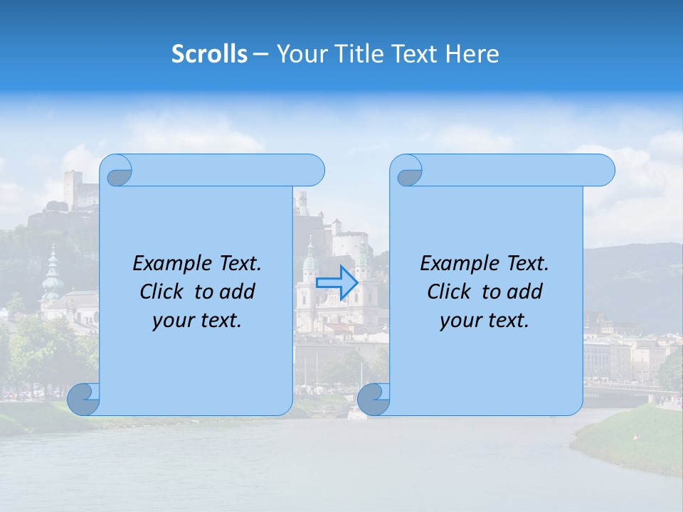 Cathedral Landscape Europe PowerPoint Template