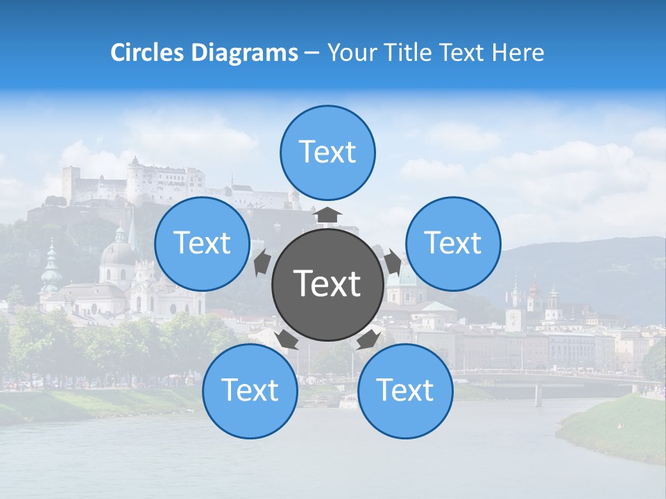 Cathedral Landscape Europe PowerPoint Template