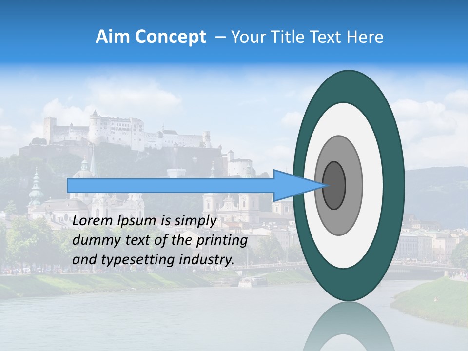 Cathedral Landscape Europe PowerPoint Template