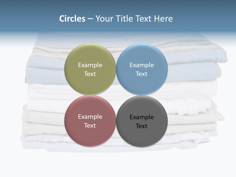 Bedroom Nobody Blanket PowerPoint Template