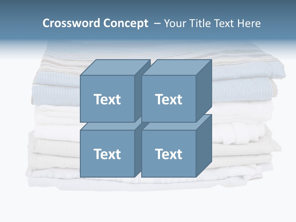 Bedroom Nobody Blanket PowerPoint Template