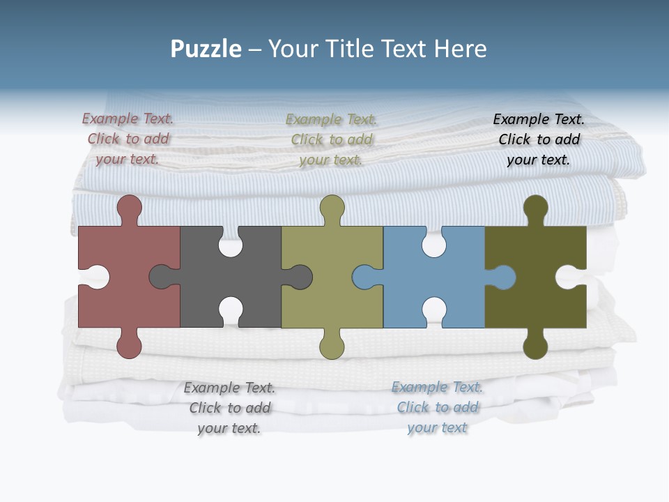 Bedroom Nobody Blanket PowerPoint Template