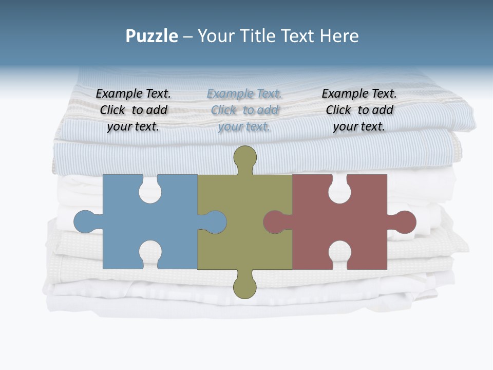 Bedroom Nobody Blanket PowerPoint Template