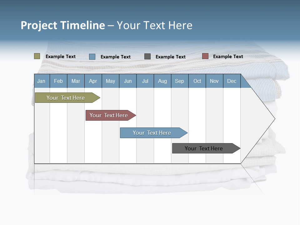 Bedroom Nobody Blanket PowerPoint Template