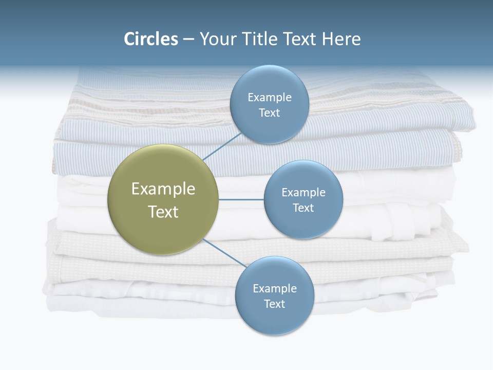 Bedroom Nobody Blanket PowerPoint Template