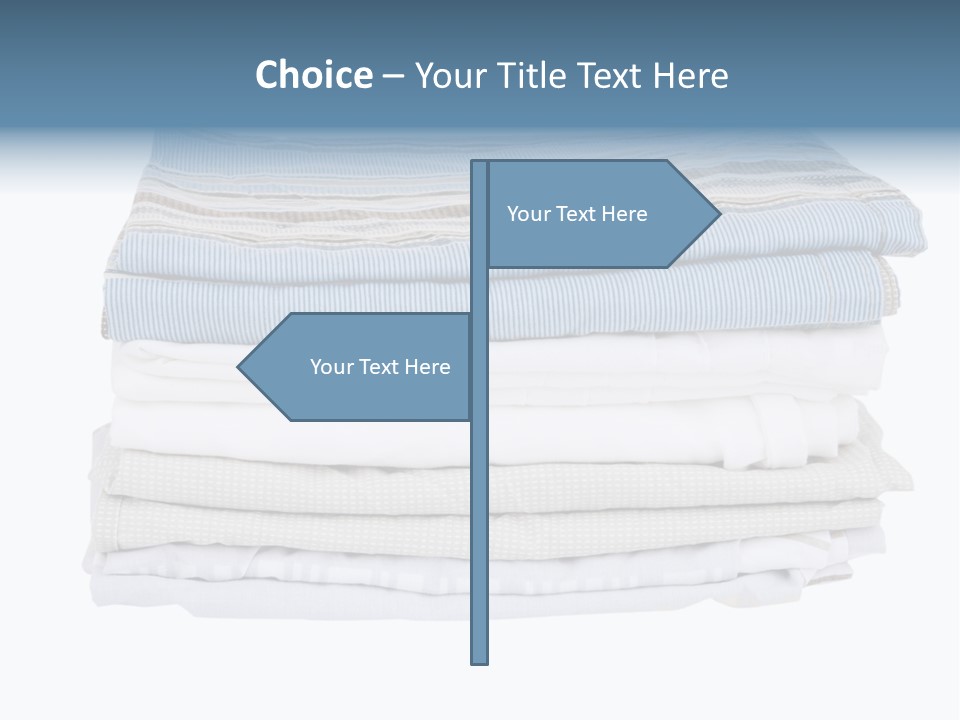 Bedroom Nobody Blanket PowerPoint Template