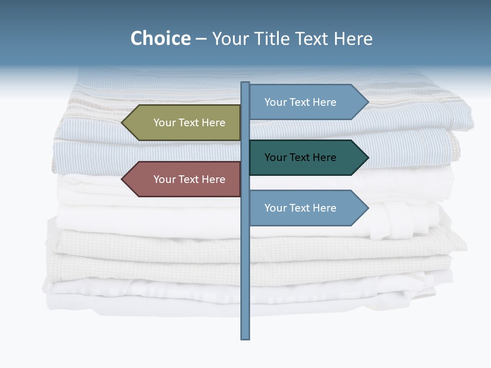 Bedroom Nobody Blanket PowerPoint Template