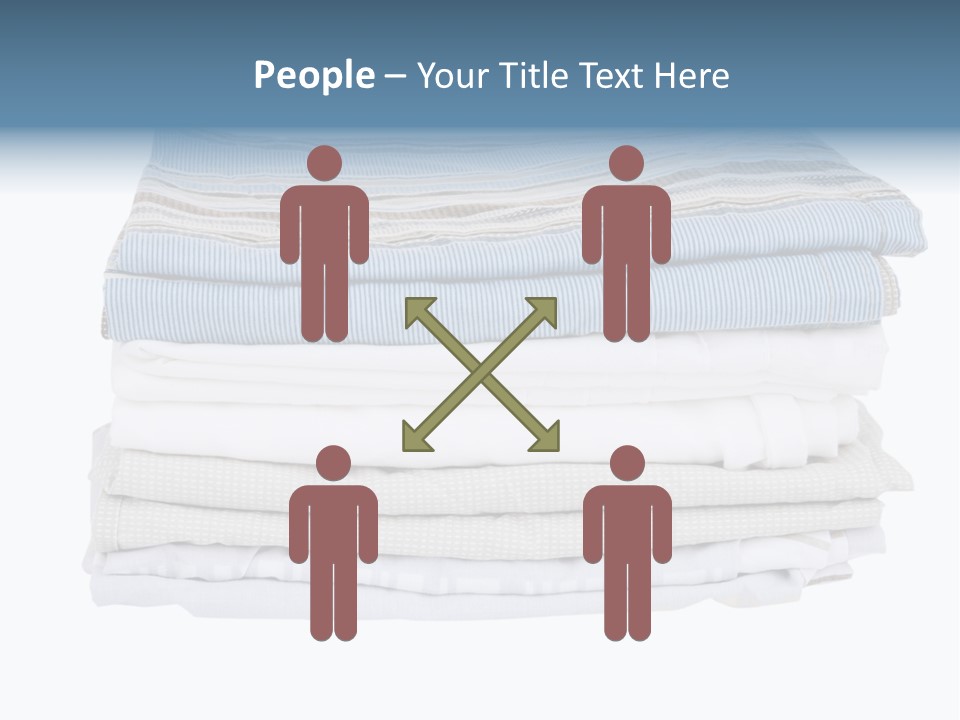 Bedroom Nobody Blanket PowerPoint Template