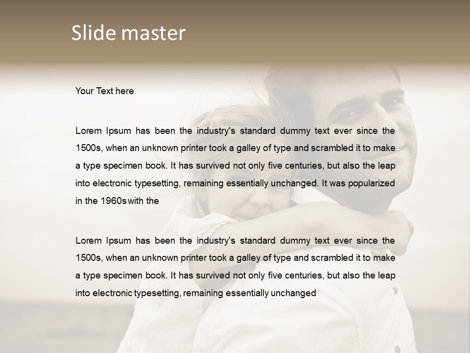 Green Lovely Baby PowerPoint Template