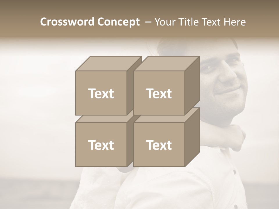 Green Lovely Baby PowerPoint Template