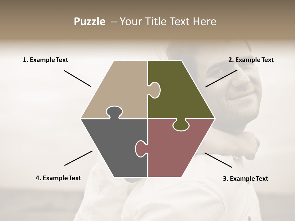 Green Lovely Baby PowerPoint Template