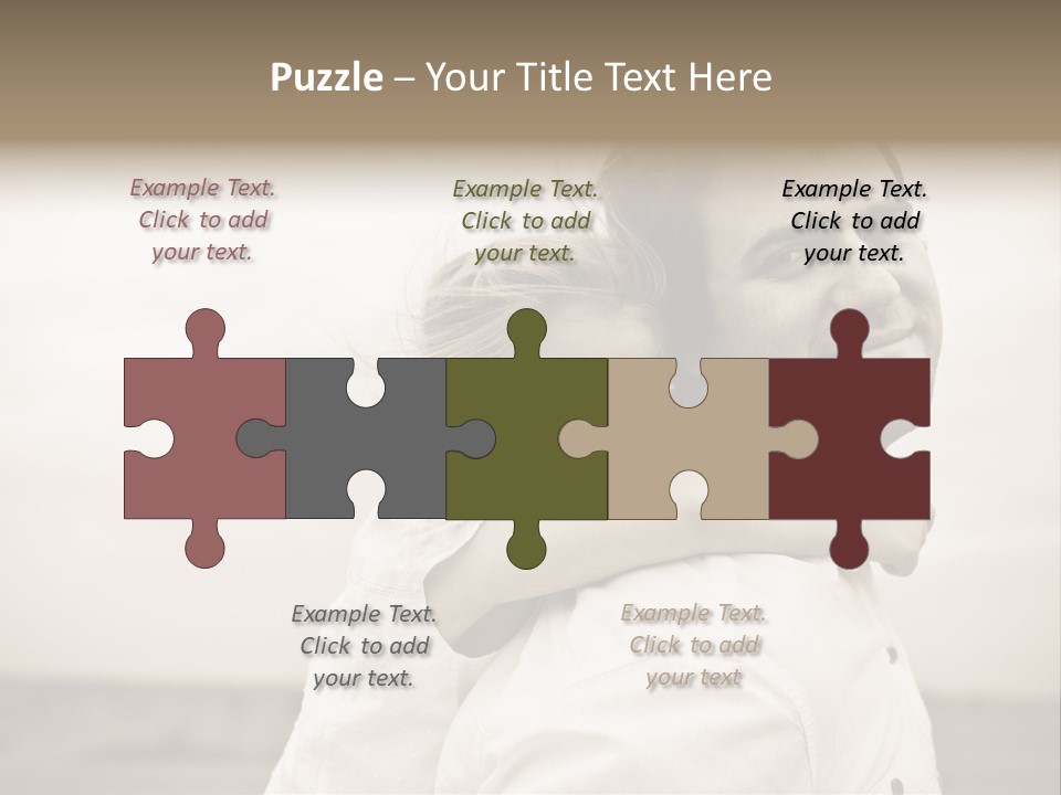 Green Lovely Baby PowerPoint Template