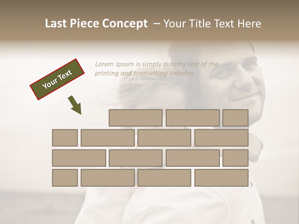 Green Lovely Baby PowerPoint Template