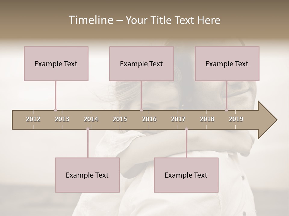 Green Lovely Baby PowerPoint Template