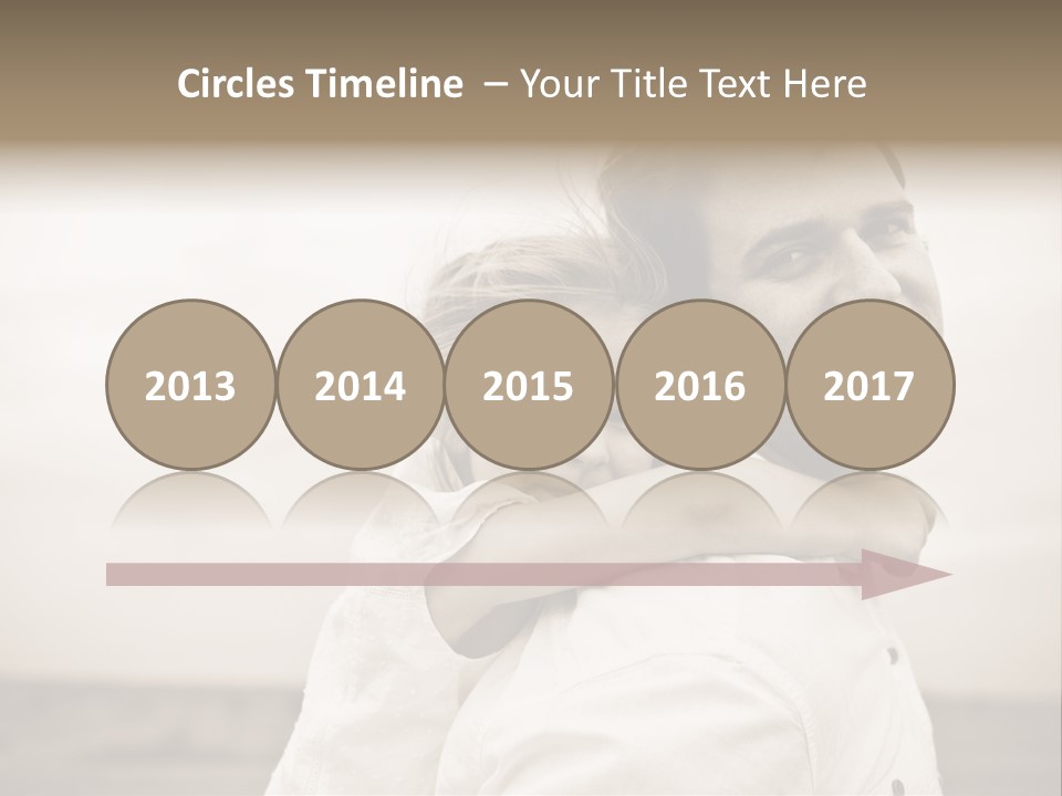 Green Lovely Baby PowerPoint Template