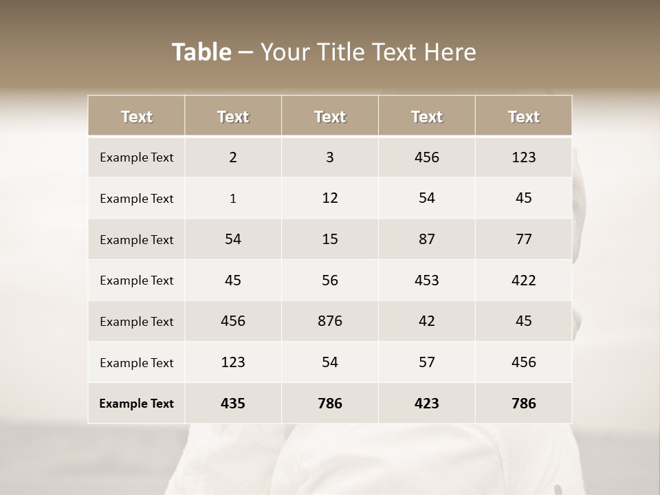 Green Lovely Baby PowerPoint Template