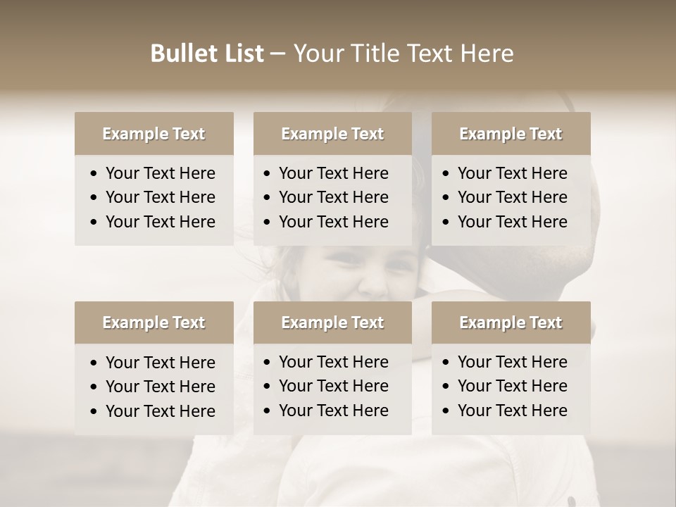 Green Lovely Baby PowerPoint Template