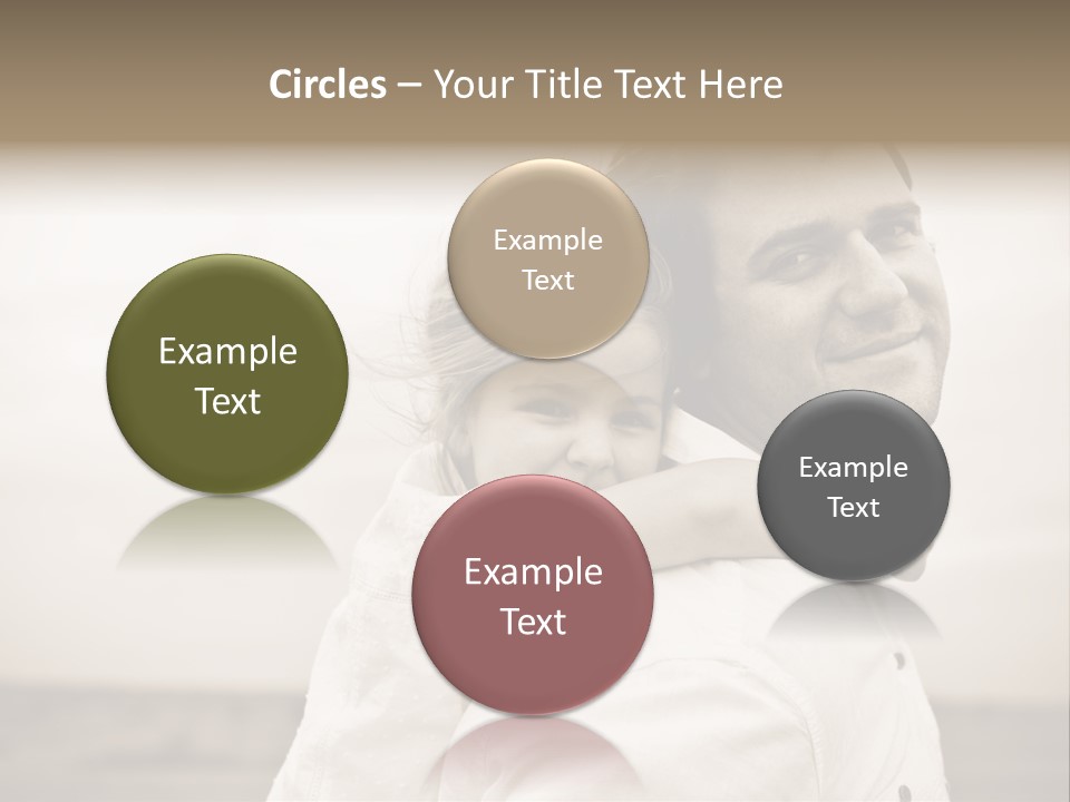 Green Lovely Baby PowerPoint Template