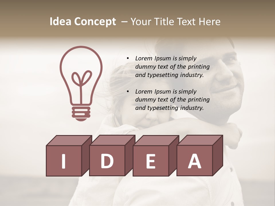 Green Lovely Baby PowerPoint Template