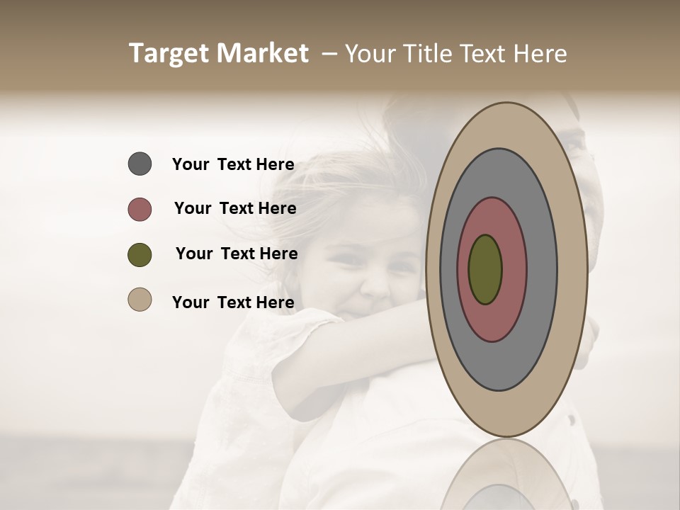 Green Lovely Baby PowerPoint Template