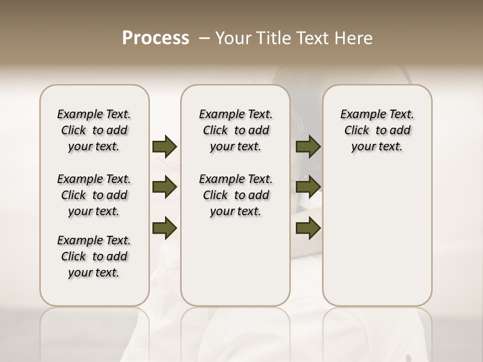 Green Lovely Baby PowerPoint Template
