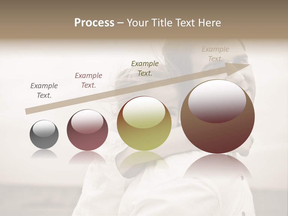 Green Lovely Baby PowerPoint Template