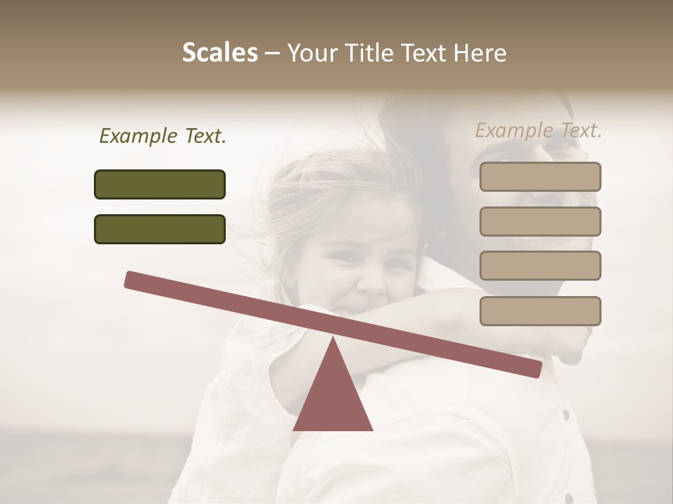 Green Lovely Baby PowerPoint Template