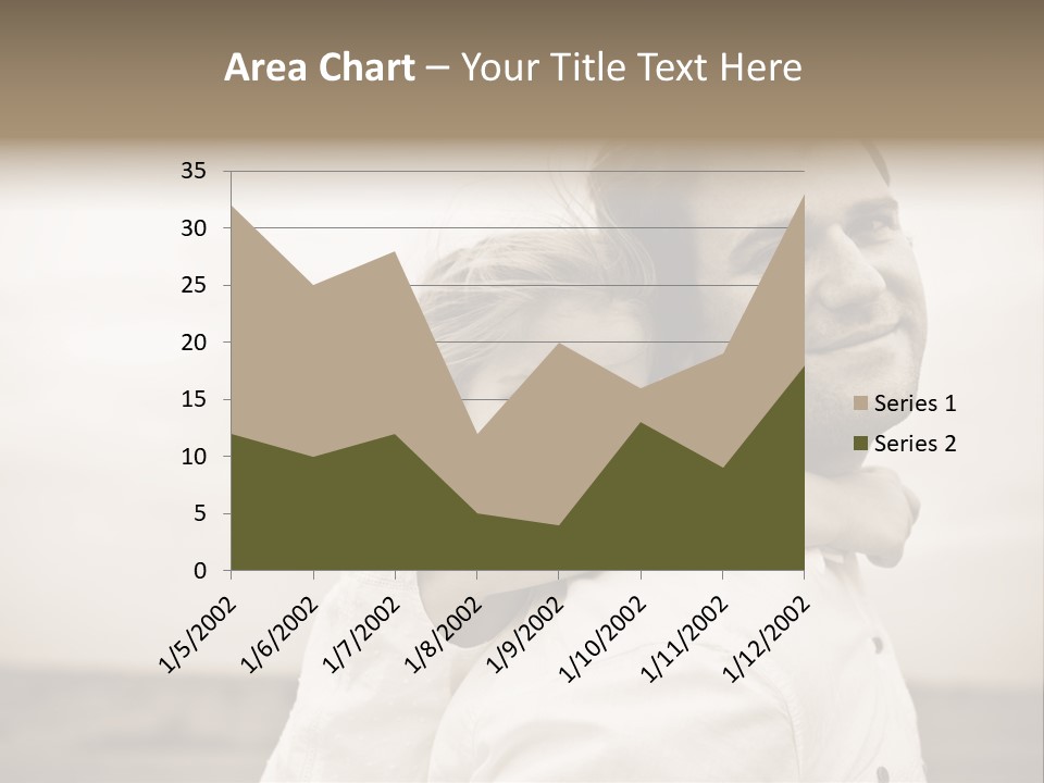 Green Lovely Baby PowerPoint Template