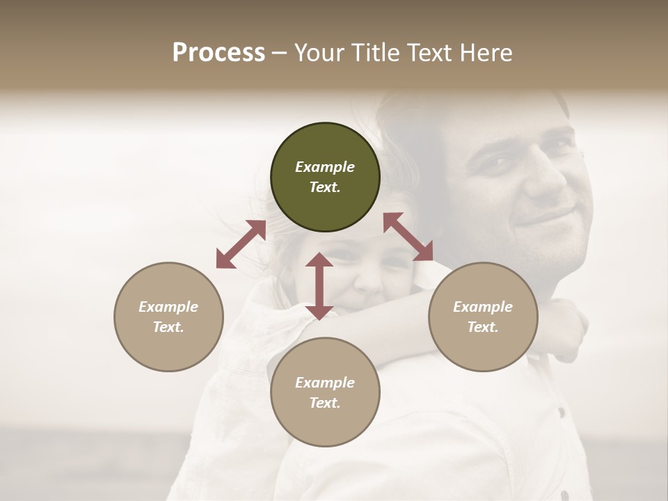 Green Lovely Baby PowerPoint Template