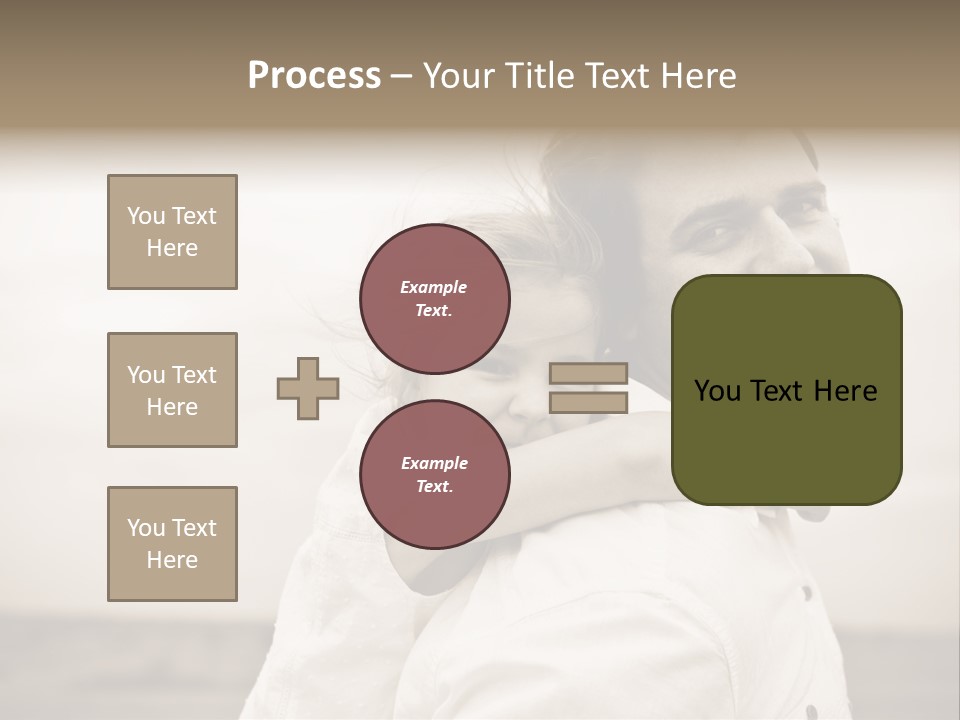 Green Lovely Baby PowerPoint Template