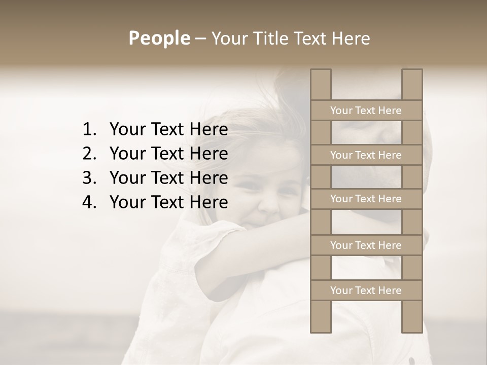 Green Lovely Baby PowerPoint Template