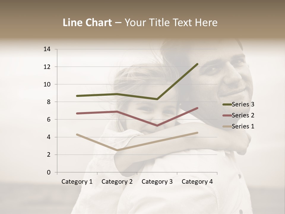 Green Lovely Baby PowerPoint Template