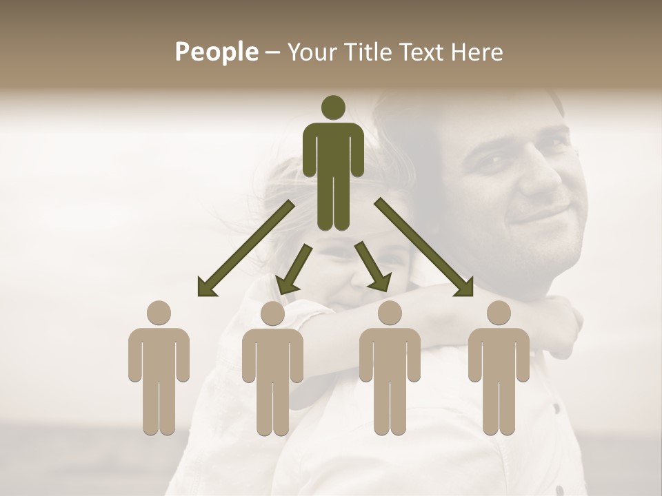 Green Lovely Baby PowerPoint Template