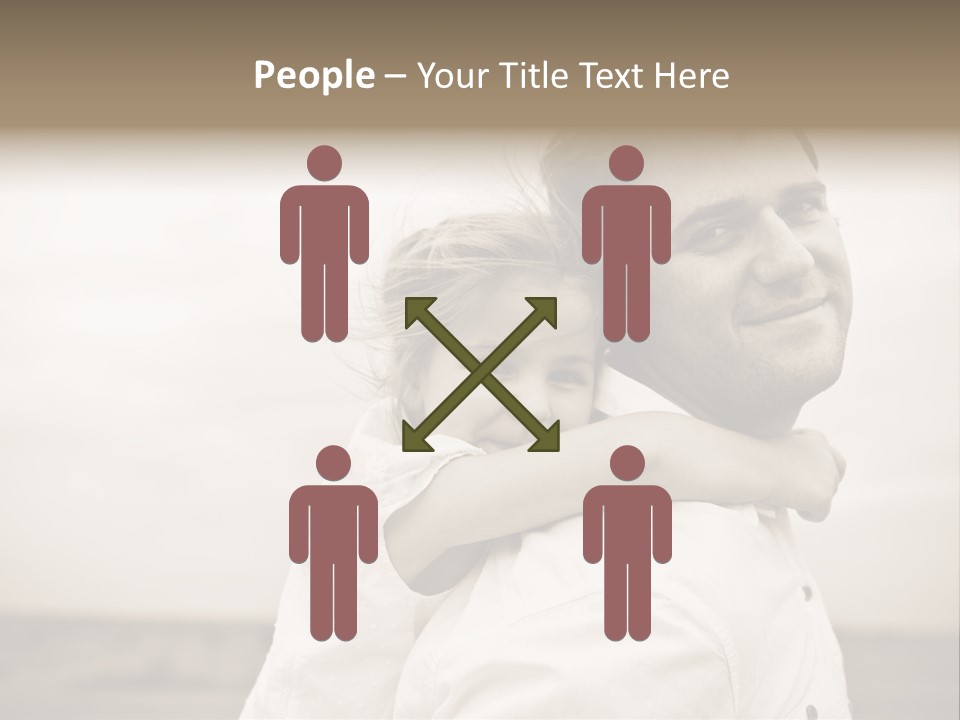 Green Lovely Baby PowerPoint Template