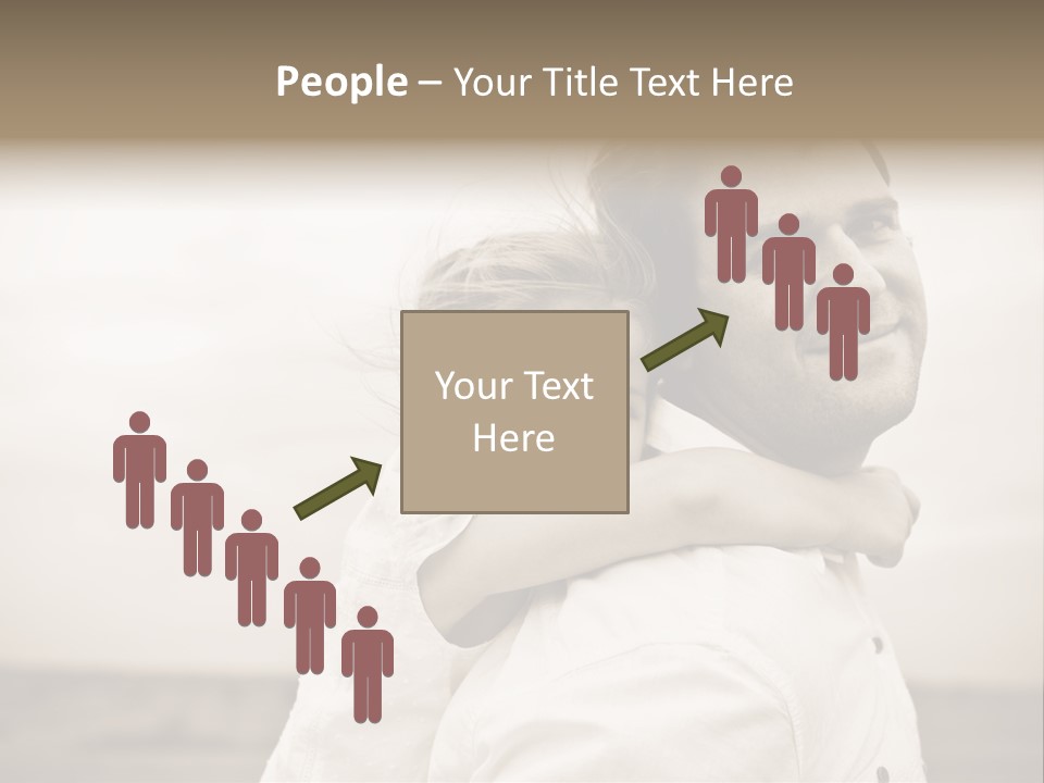 Green Lovely Baby PowerPoint Template