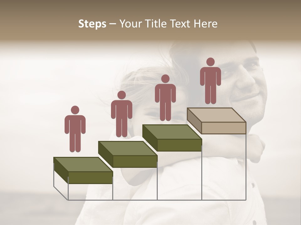 Green Lovely Baby PowerPoint Template