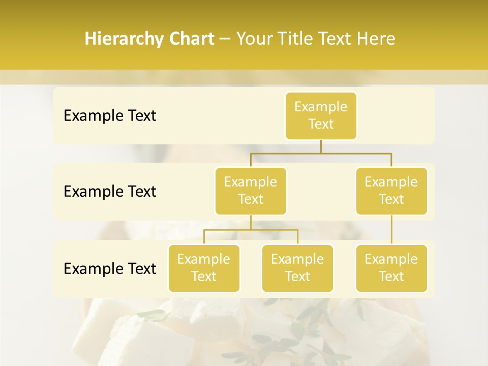 Diced Dairy Greek Cuisine PowerPoint Template